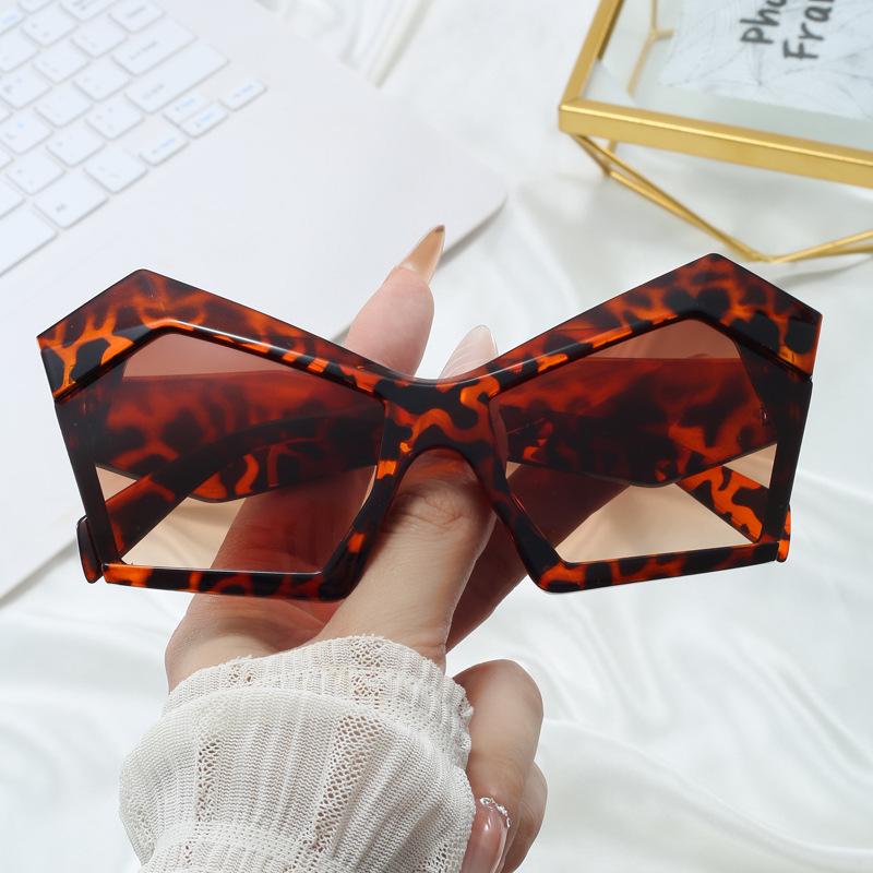 Polygon Shape Women Sunglasses European American Stylish Men's Sun Glasses Holiday Travelling Popular Sunglasses