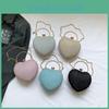 Modern And Minimalist Style Small Bag With Unique Lock Closure 2023 Summer Chain Crossbody Bag Gold Silver Pink Blue)