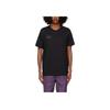 Logo Printed Straight Cut Crew Neck Pullover Short Sleeve T-Shirt Men Tops Black DQ7358-010