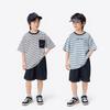 Xiaoyinman Boys' Retro Casual Loose Denim Shorts