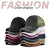 Custom Unisex Washed Retro Cotton Outdoor Sport Printing Logo Trucker Hats Distressed Vintage 6 Panel Blank Plain Baseball Caps