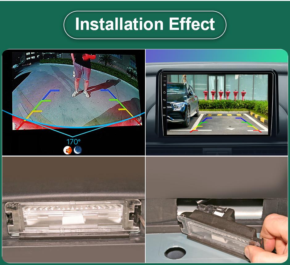 AHD 1080P 170° Fish-eye Lens Car Rear View Reverse Backup Camera For Renault Sandero/Dacia Sandero Stepway Logan 1/Logan 2