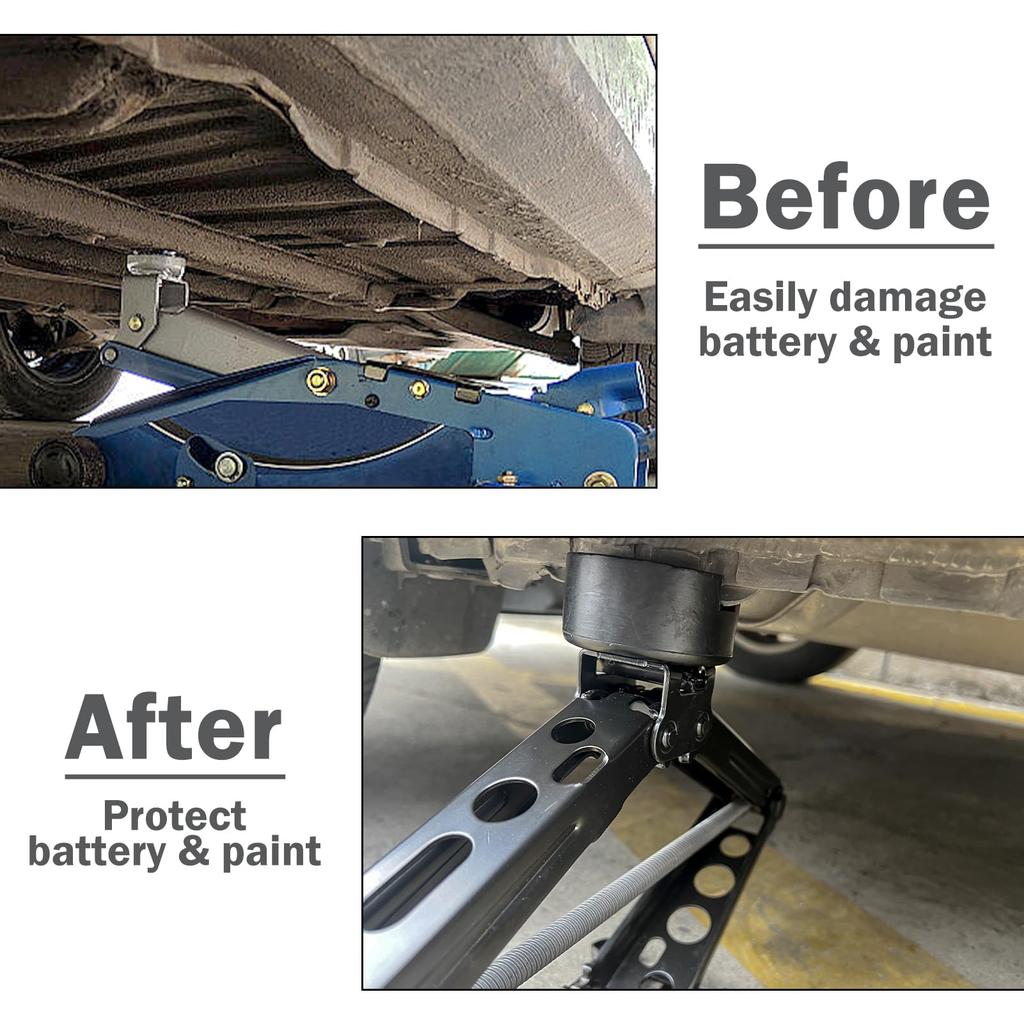 LEONTOOL Jack Pad Rubber Jack Pad Rubber Jack Up Adapter Rubber Jack Up Adapter