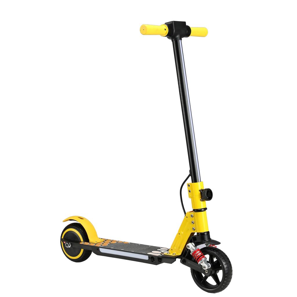 Simate S5 Lightweight Folding Kid’S Electric Scooter 130W Motor 14KM/h Safety Speed 70KG Load Outdoor Play E-Scooter