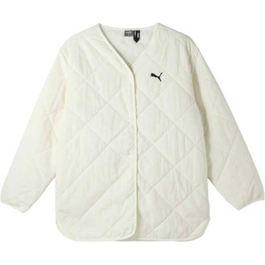 

Новые легкие куртки и пальто PUMA без воротника с подкладкой Женские Белые 686091-87 XL(170/92A)