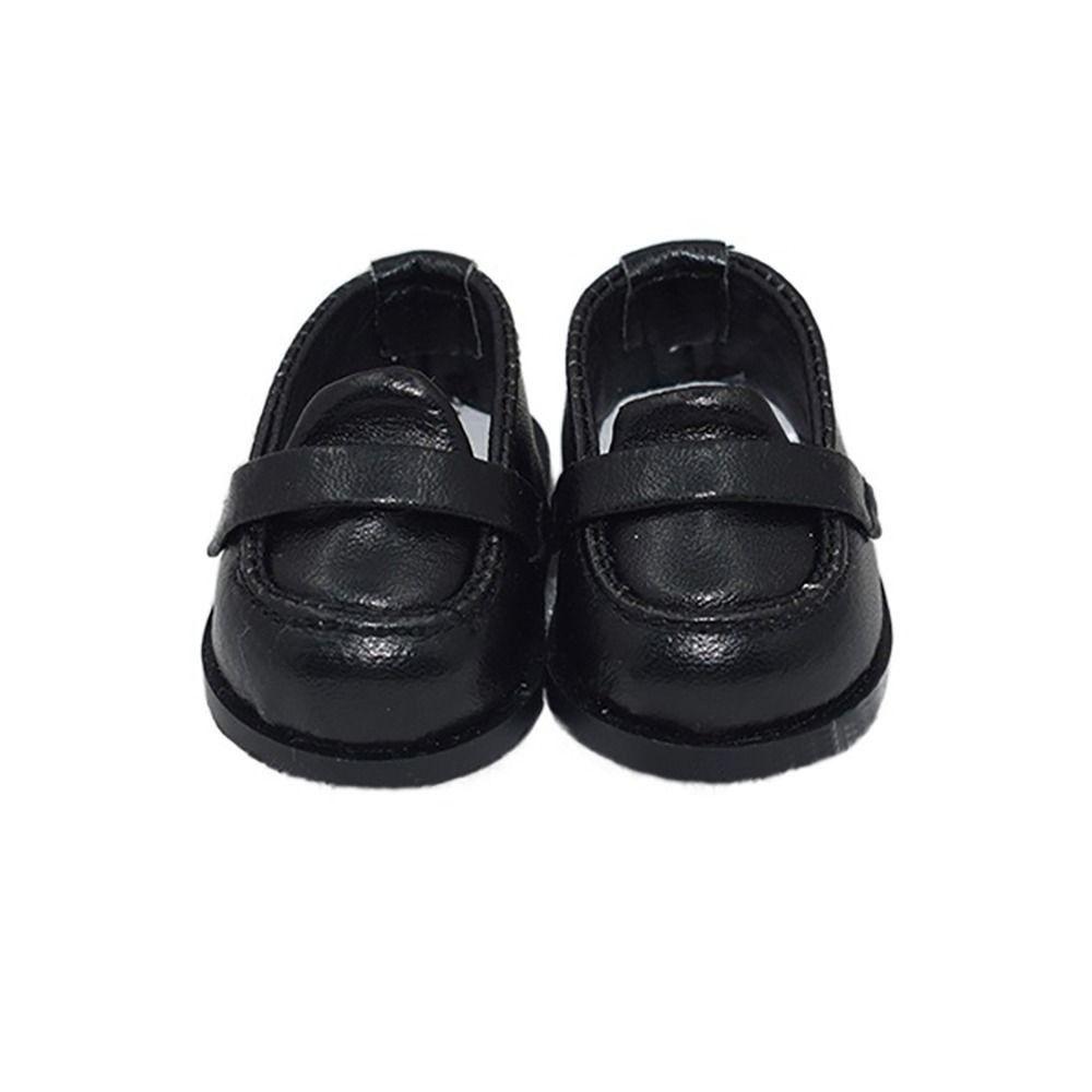 PU Leather Doll Shoes Multicolor Mini Academic Style Shoes  10/20cm Cotton Stuffed Doll