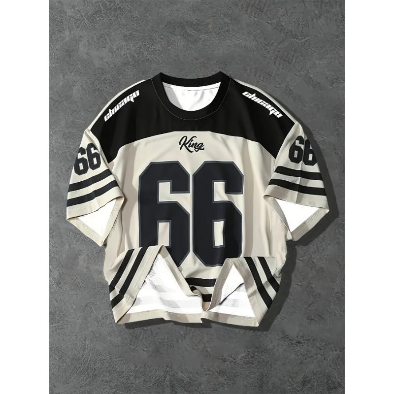 3D Print Racing Apparel, a Stylish Men'S Crew Neck T-Shirt - Made from Breathable Fabric, Chicago 66