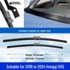 Frameless Silent Front Wiper Blades for Hongqi HS5 (2019-2023 Models)