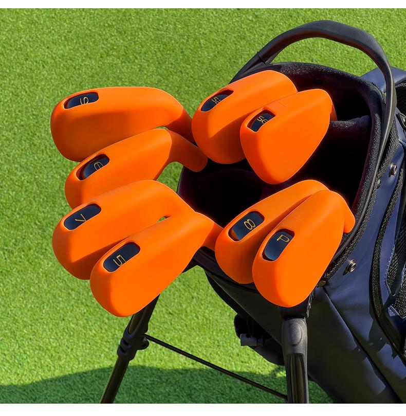 PGM Wear-Resistant Silicone Iron Headcovers – Protective Golf Club Pitching Wedge Cover