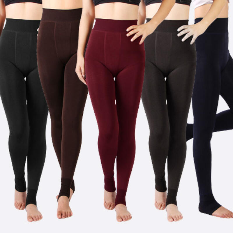 Leggings de Lã Rave para Inverno (5 cores)