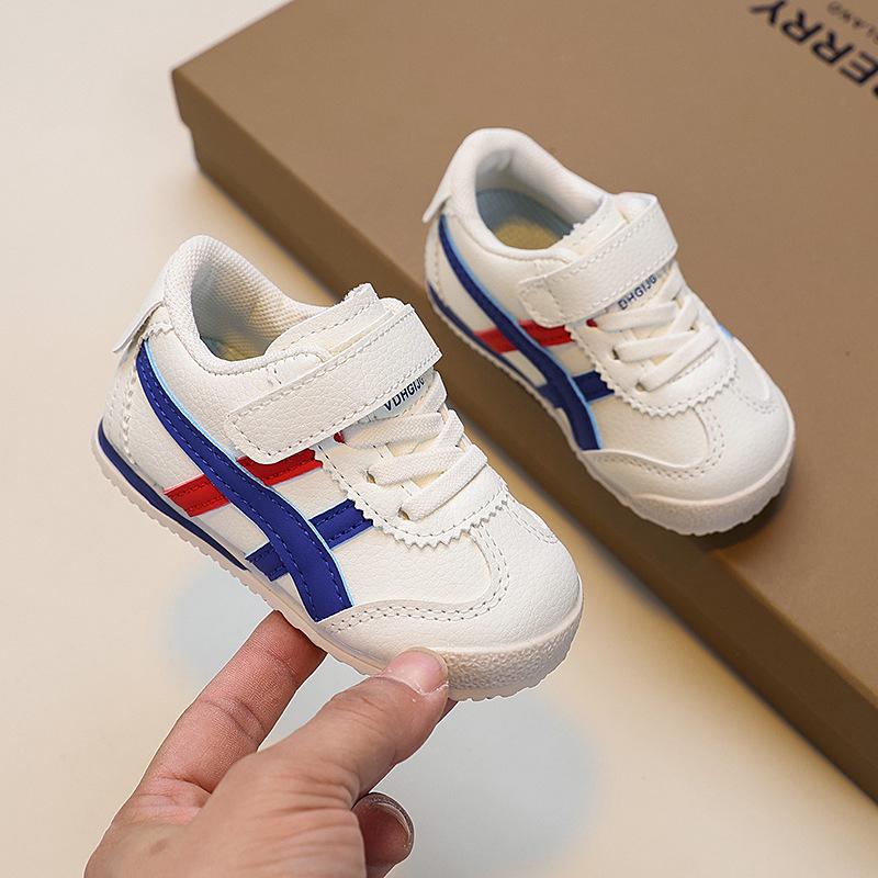 

Spring & Autumn Soft Sole Walking Sneakers for Toddlers (Ages 1-3) - Unisex Baby Shoes Size 15-19, purchase 5 pairs синий