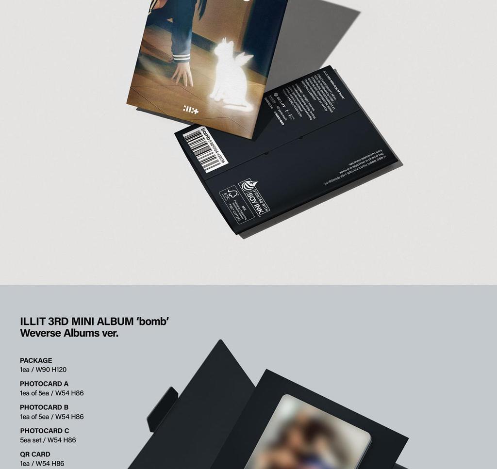 (Weverse Albums Ver.) ILLIT [bomb] 3rd Mini Album