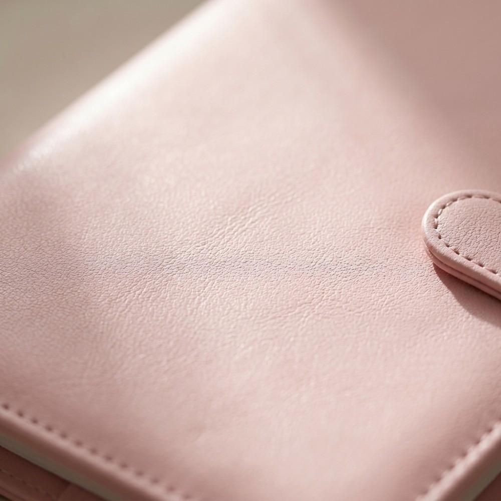 Pink Blue Purple Picture Storage Book PU Ticket Organizer Album PU Photo Album Holiday Gift Giving