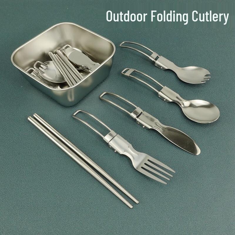HLY Outdoor Portable Cutlery Set