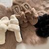 Exquisite! Gentle! Old Money~ INS Fairy Night Wind Fluffy Slippers Autumn and Winter Lazy One-word Drag Non-slip French Style