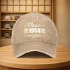 1956 Retro Baseball Cap Adjustable Unisex Cotton Cap Multicolor Options