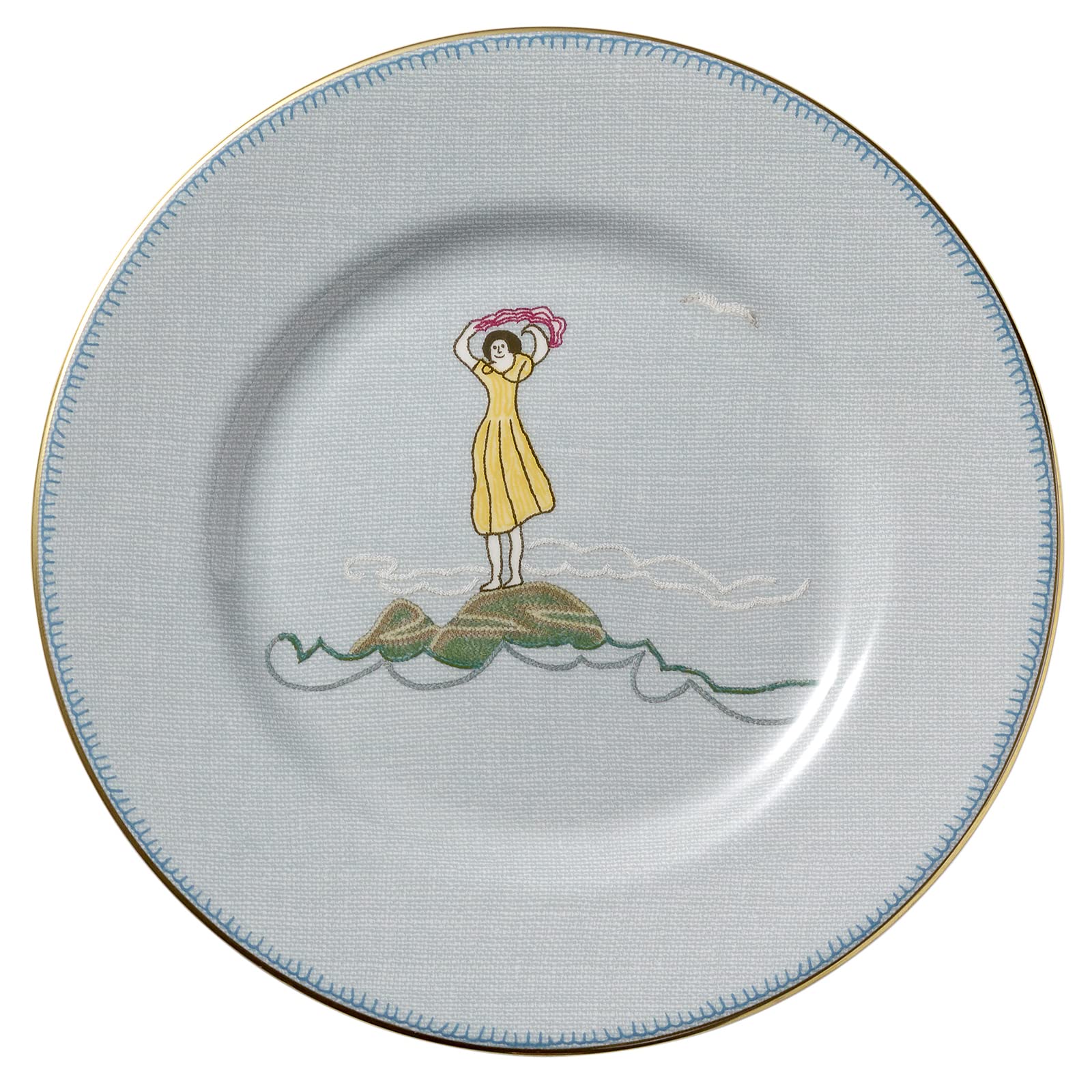 

Wedgwood 18cm Farewell Plate by Kit Wedding 1050204 [Officially Imported] Sailor s Kemp, Gift, світло-синій колір