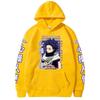My Hero Academia Anime Streetwear Hitoshi Shinso Print Hooded Men Women Prevalent Hoodies Oversized Sweatshirt Harajuku Pullover