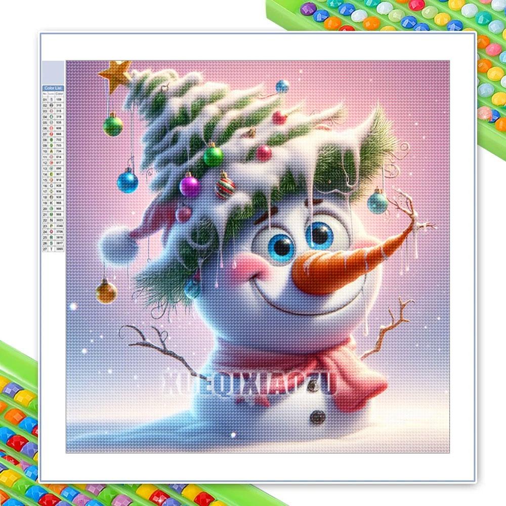 Santa Claus Diamond Painting New Arrivals 5D Diy Diamond Mosaic Snowman Cross Stitch Kits Cartoon Christmas Gift Wall Decor Art
