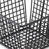 Fryer Basket Iron French Fry Holder Frying Strainer with Handle for Restaurant Home Black