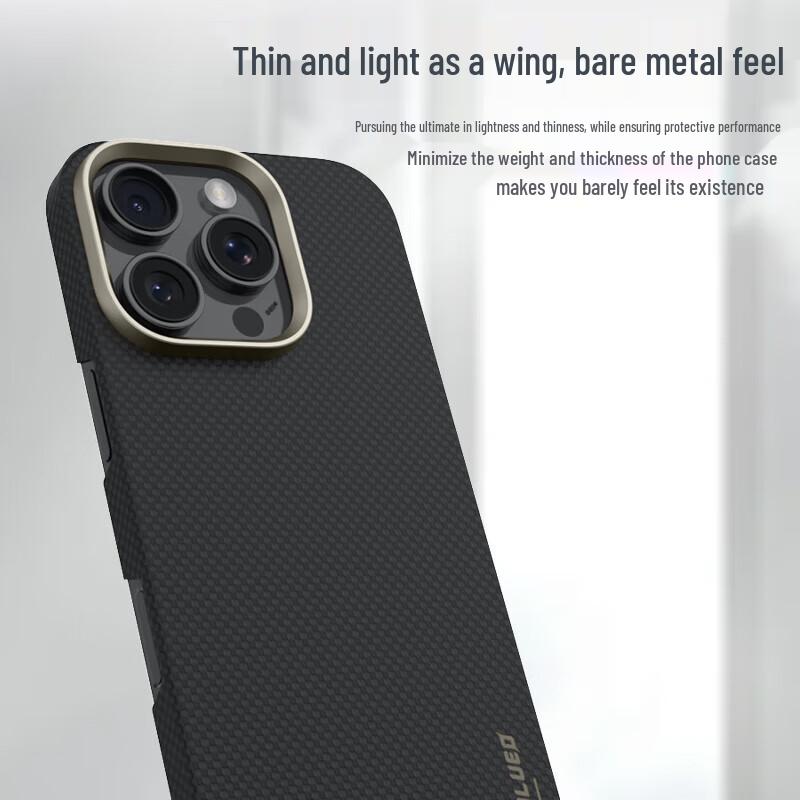 Mr. Blue Ape Ultra-Thin Aramid Fiber Magnetic Case for iPhone 16 Pro Max
