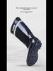 Men's Reflective High-Top Waterproof Non-Slip Rain Boots - Fashionable, Thickened Night Rubber Shoes