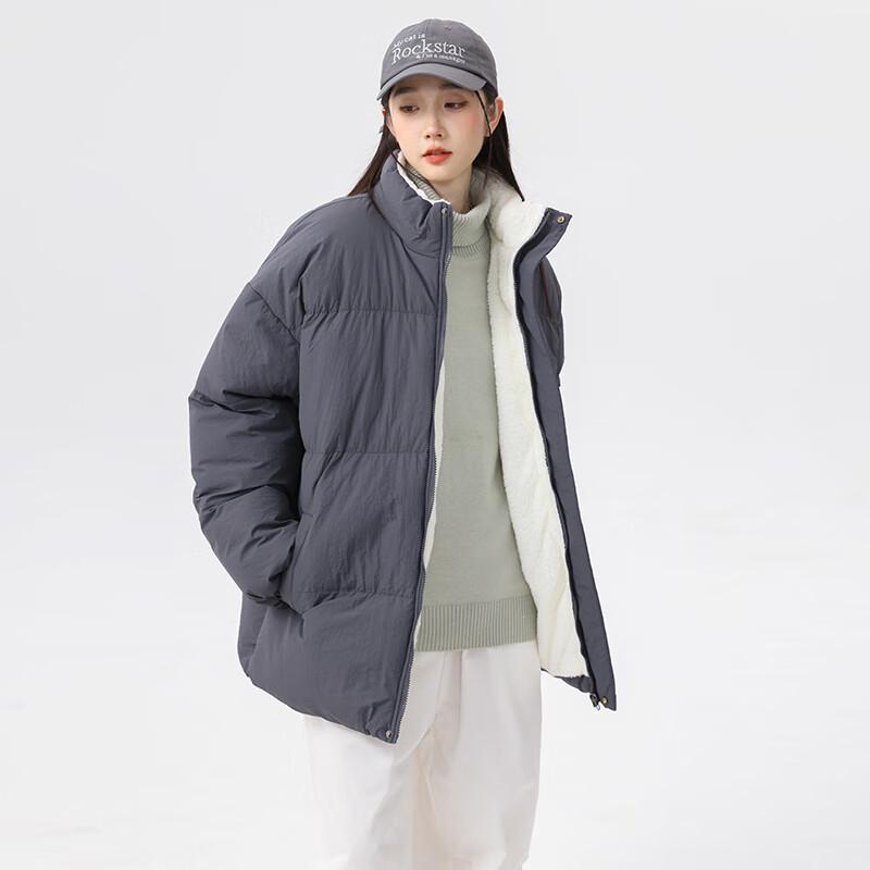 Wassup Sohot Men's Stand Collar Padded Winter Jacket