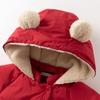 DAVE&BELLA Baby Girl's Waterproof Hooded Down Jacket