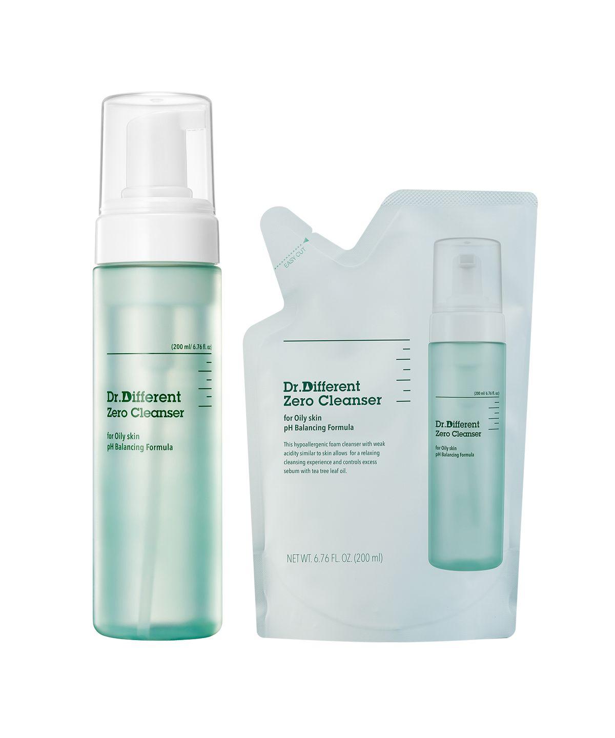 [Cleanser Refill Set] Zero Cleanser (Oily Skin) 200ml Main Product + 200ml Refill
