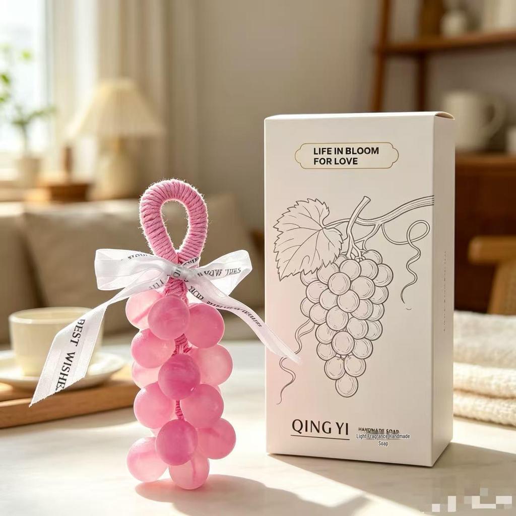 Kristalltraube Aromatherapie Seife - Langanhaltend Duftend Handgemacht Festival Geschenk Souvenir