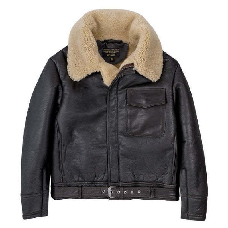 Stylish All-in-one Fur Coat Mens Winter Zip Jacket Slim Fit Urban Outerwear