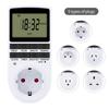 Electronic Timer Socket LCD Digital Timer Switch EU FR US UK AU Plug Timers 7Day 12/24 Hour Programmable Control Timing Outlet3