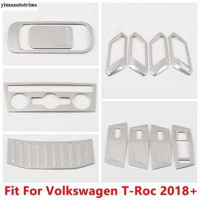 Glove Box / Rear Anti Panel / AC Air / Handle Bowl / Window Lift Cover Trim Accessories For Volkswagen T-Roc T Roc 2018 - 2025