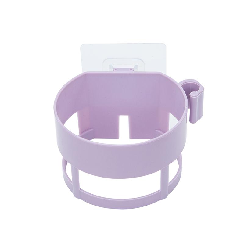 Bathroom Hair Dryer Holder Wall-mounted Hole-Free Seamless Hairdryer Storage Shelf Household Wall Hanging Storage Holders Racks