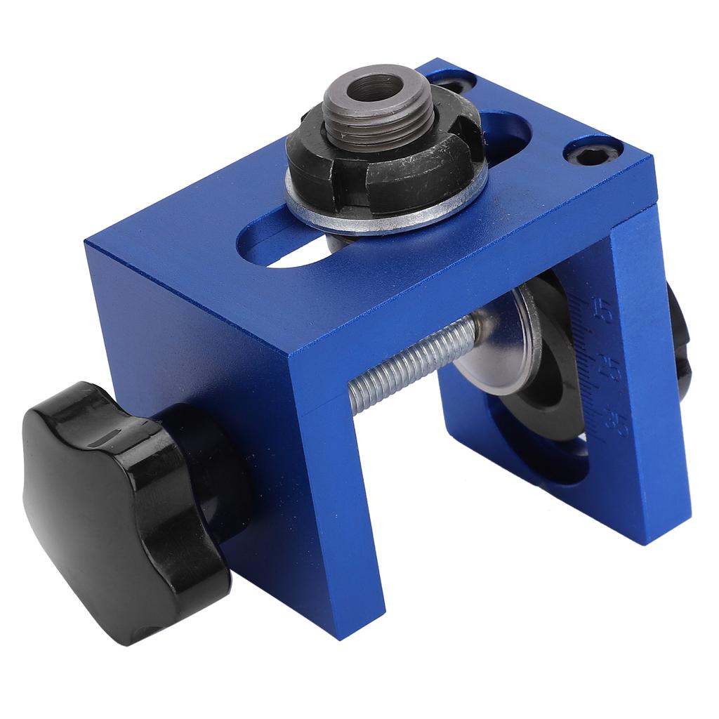 Wood Dowel Hole Drilling Drill Bit Kit Punch Positioner Tool for Woodworking Carpentry
