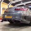 Mercedes-Benz E-Class W238 Coupe Rear Lip, Carbon Fiber Brabus E53 Style (2016-2021)