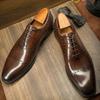 Fashion Luxury Italian Mens Wedding Dress Shoes Genuine Leather Handmade Brogue Wingtip Oxford Shoes Black Brown Formal Shoes for Men