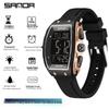 Sanda Men's Sports Watch - Luminous, 50M Waterproof, Electronic, Countdown Timer, Alarm, Calendar, Multifunction.