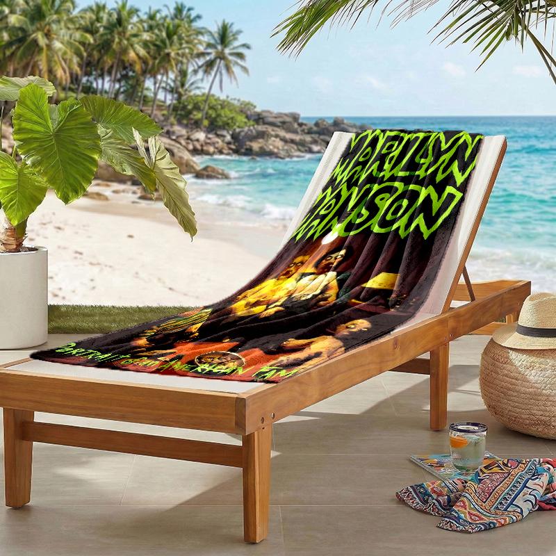 Martinimanson Fashion Beach Towel: Ideal for Summer Adventures Soft, absorbent and quick drying suitable for swimming and bathing