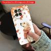 2DFlat Xiaomi Redmi phone caseAutumn Leaf Dog Scarf Art Phone Casesuitable for Redmi Note 11 12 13 14 A3 K80 15 17 Ultra