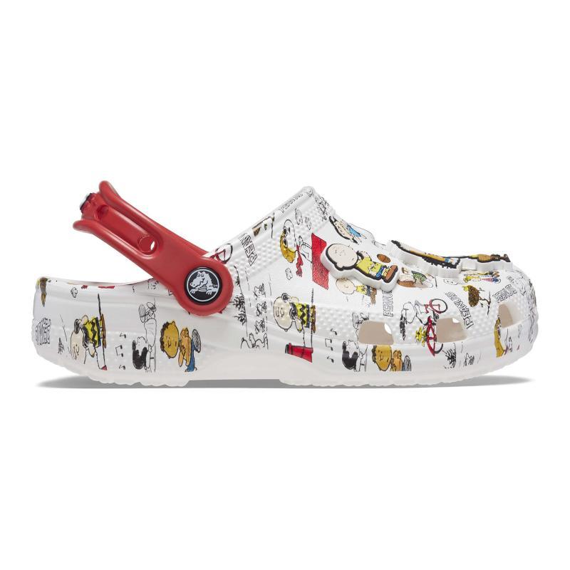 Crocs stylish and versatile non-slip shock-absorbing breathable children's sandals white children's children.
