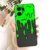 Soft Liquid Silicone Phone Case For Honor X6D Play 60A Black Cat Cartoon Dragon Animals Pattern Bumper For Enjoy 60A Back Cover