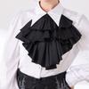 Adjustable Multi Layer Flouncing Detachable Collar For Blouses Dresses Gothic Fashion Accessory In White