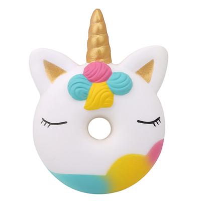 Jumbo Kawaii Enhörningmunk Squishy Tårta Bröd Squishies Grädddoftande Långsamt Studsande Klämleksak Barn Jul Födelsedagspresent 13*9 CM
