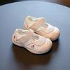 2024 Summer New Children Sandals for Girls Fashion Breathable Air Mesh Cut-outs Anti-slippery Soft Comfortable Versatile Shoes