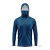 Mens Quick-Dry Ice Silk Fishing Long Sleeve Hooded Sun Protection Shirt With Integrated Face Cover Outdoor Casting