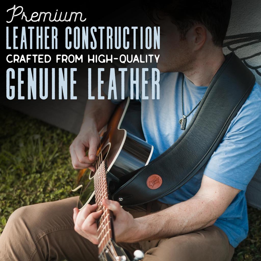 Guitar Strap LEVY'S MSS2-4-BLK