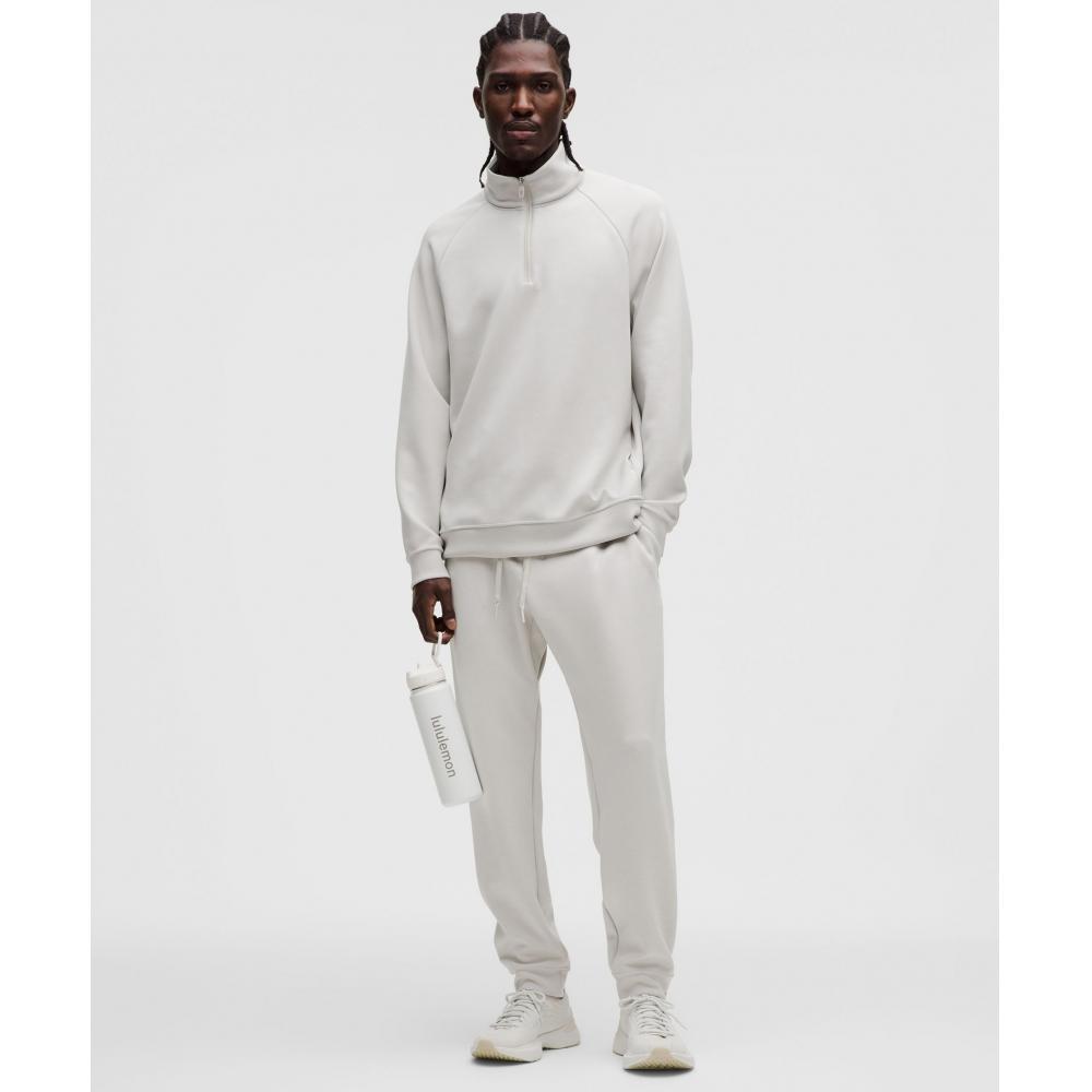 Lululemon Smooth Spacer Quarter Zip Dove Grey