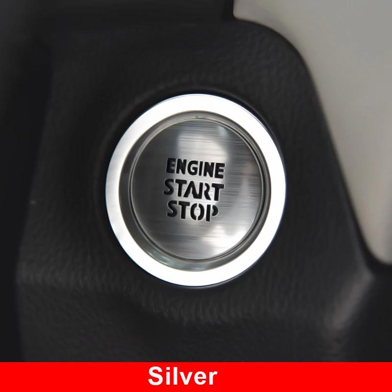 Car Engine Button Stickers One-Click Start Ring Trims Case Ignition Switch Cover For Toyota RAV4 Corolla -  2024