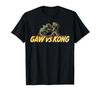 King Kong Skull Island Vs Gaw MonsterVerse Mash Otaku Stencil T-Shirt
